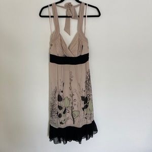 BCBGMAXAZARIA Halter Dress